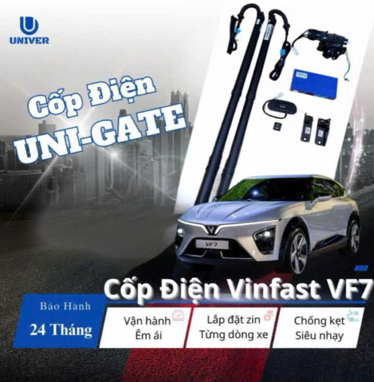 Cốp điện Cho Vinfast Vf7s 