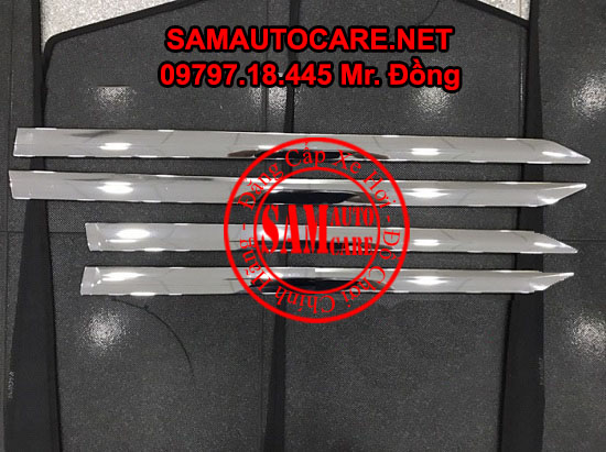 Nẹp Hông Xe Fortuner 2017 Cao Cấp