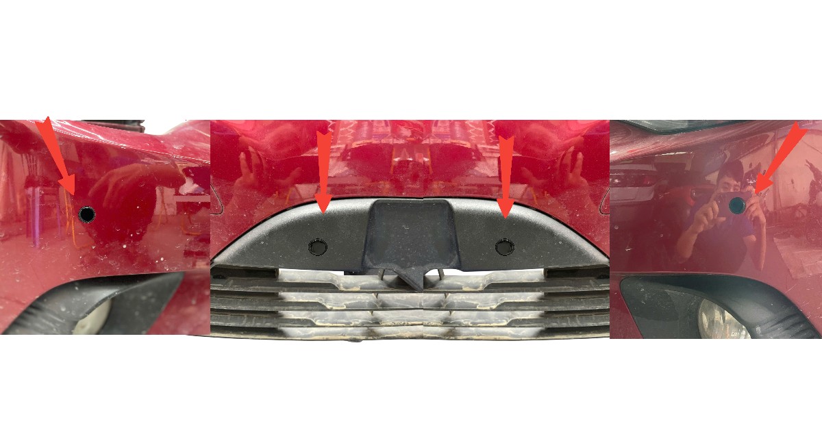 Cảm Biến Va Chạm Trước Sau Cho Limo Green 