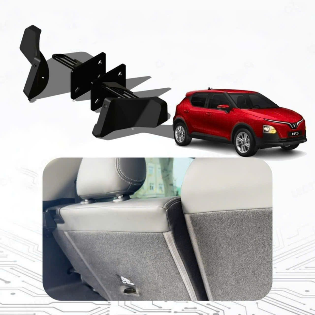 Độ Ngả Ghế Hàng 2 Cho Vinfast VF5 